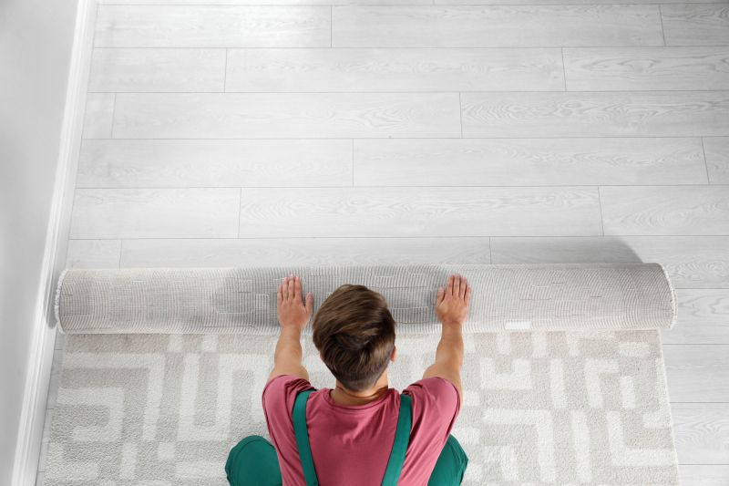 Carpet Runner Laying