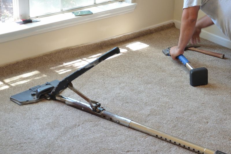 Carpet Runner Laying