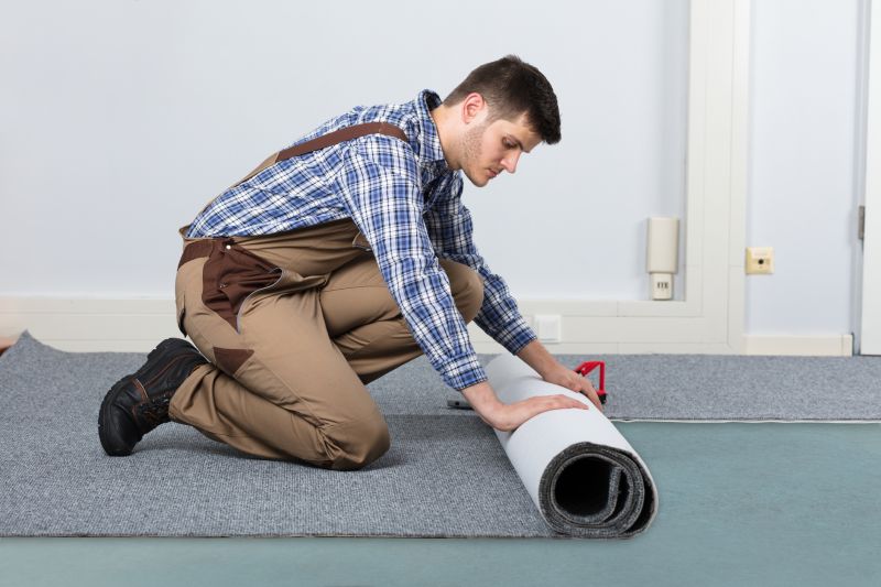 Carpet Runner Laying